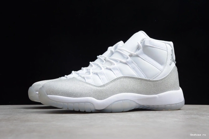 Metallic Jordan 11 AR0715-100 SilverVast Air Grey White WMNS 0416
